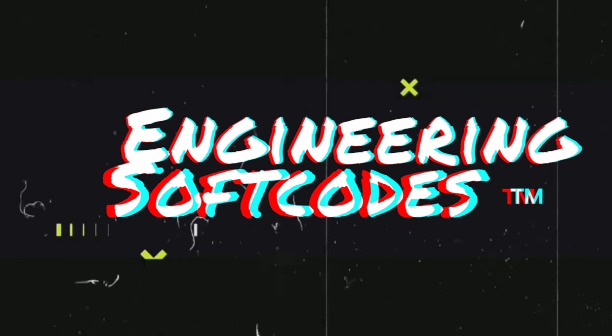 Engineering Softcodes ™ Font Logo
